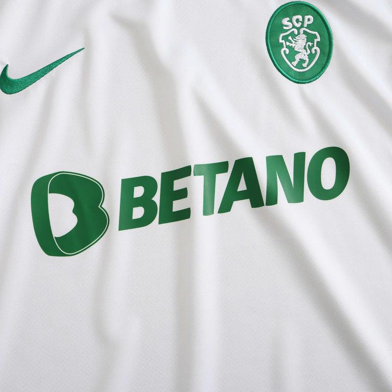Sporting Away Shirt 24/25 - Men's White Fan Shirt