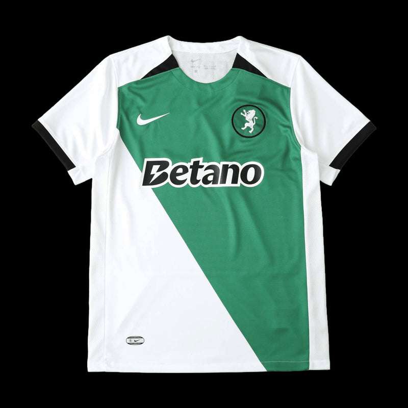 Sporting Stromp 24/25 Shirt - Men's Fan White and Green