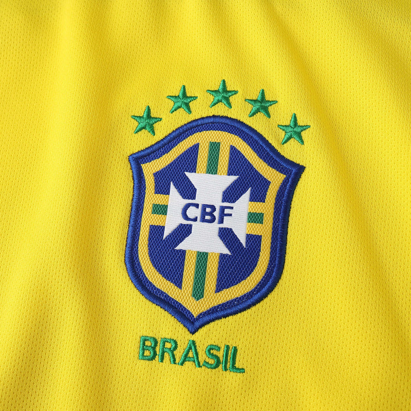 Brazil Retro Home Shirt 2004 - Men's Fan Shirt