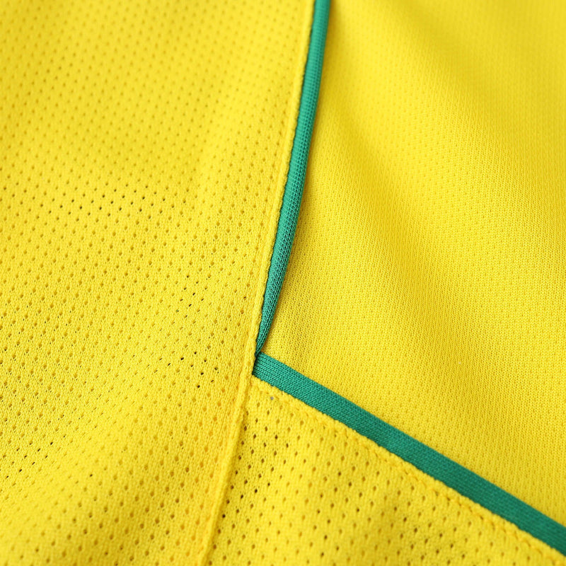 Brazil Retro Home Shirt 2004 - Men's Fan Shirt