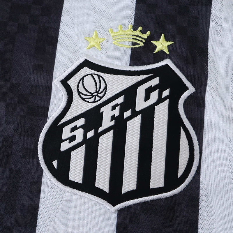 Santista Away Shirt 25/26 - Women's Striped Fan Shirt
