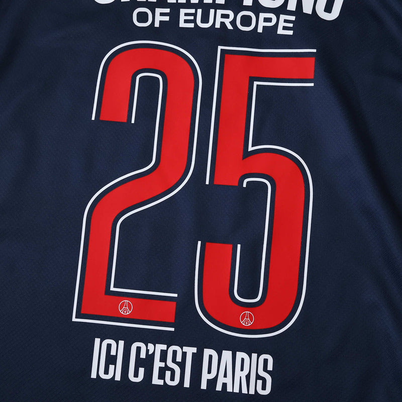 PSG Champions League Home Shirt 24/25 - Kids Fan