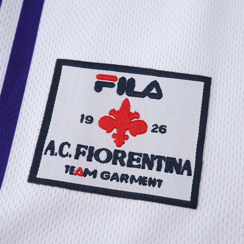 Fiorentina Away Retro Shirt 1999/00 - Men's White Fan Shirt