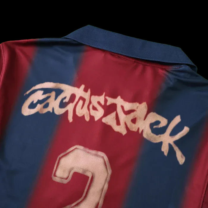 Barcelona TRAVIS SCOTT Home Retro Shirt 2000/01 - Kids Fan Shirt
