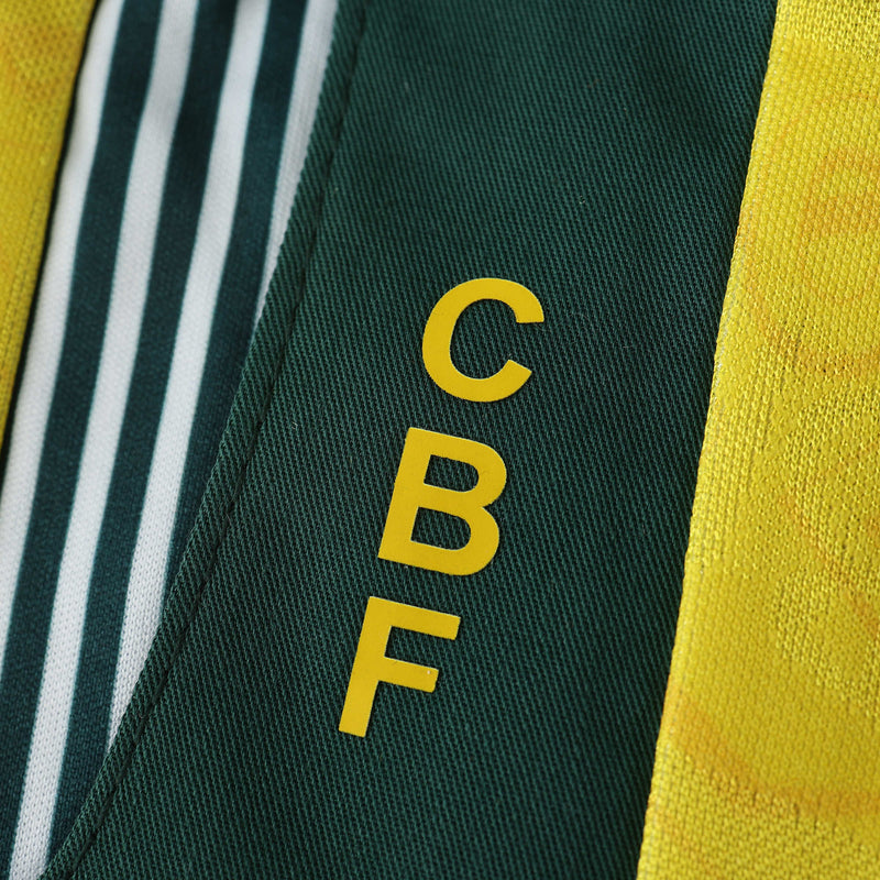 Brazil Home Retro Shirt 1991/93 - Men's Fan Shirt