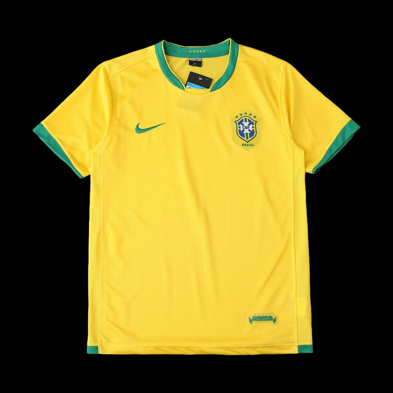 Brazil Home Retro 2006 Shirt - Men's Fan Shirt