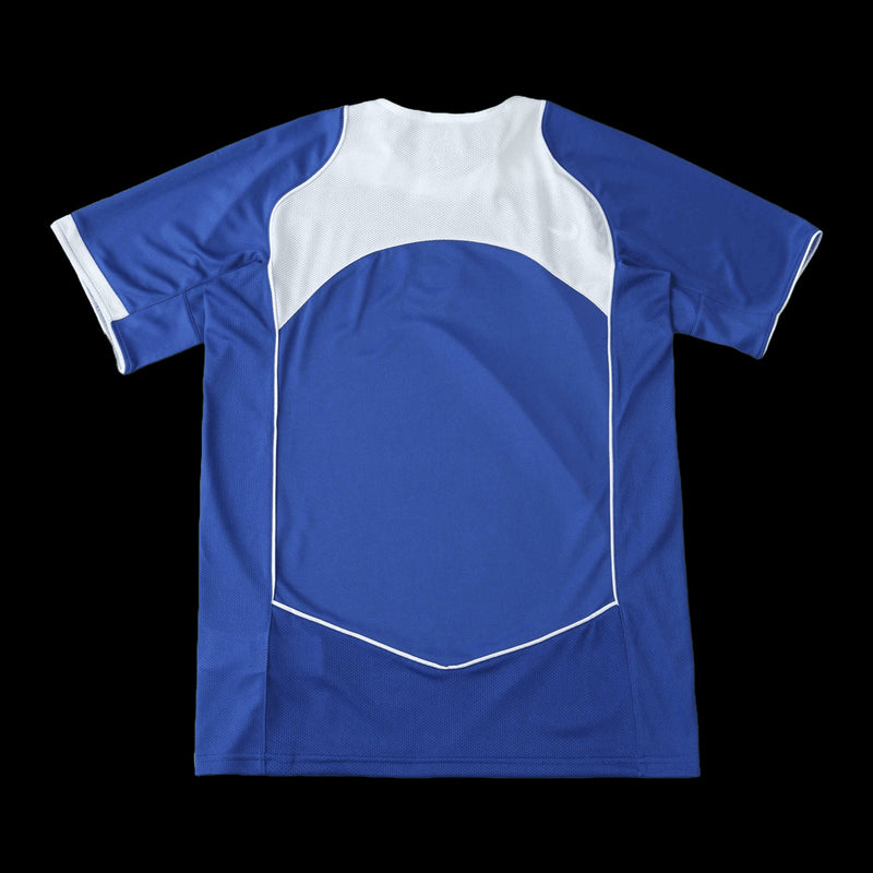 Brazil Away Retro 2004 Shirt - Men's Fan Blue