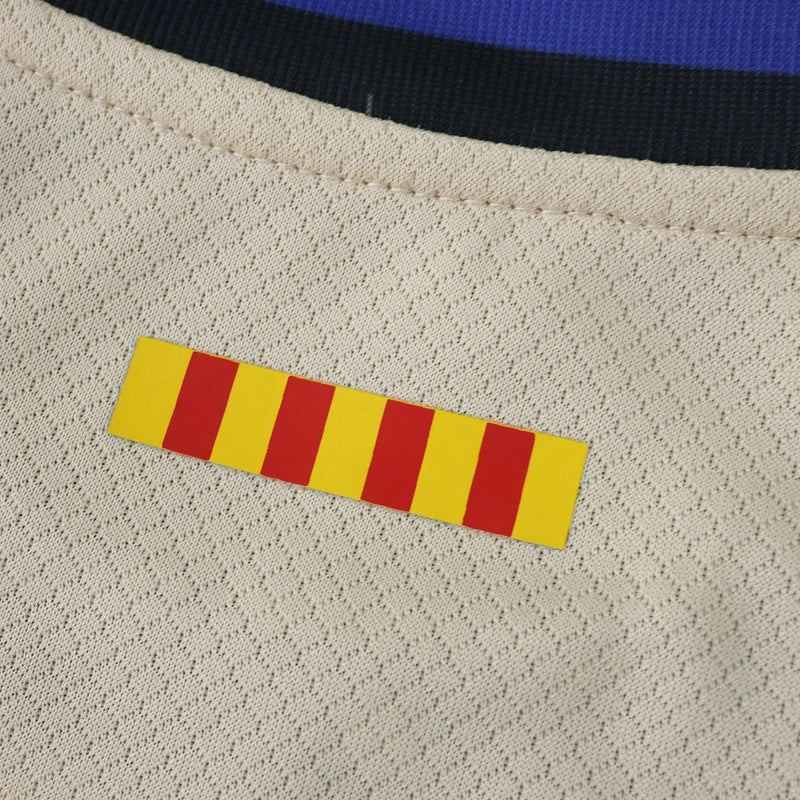 Barcelona Away Kobe Bryant 25/26 Shirt - Yellow Kids Fan Shirt
