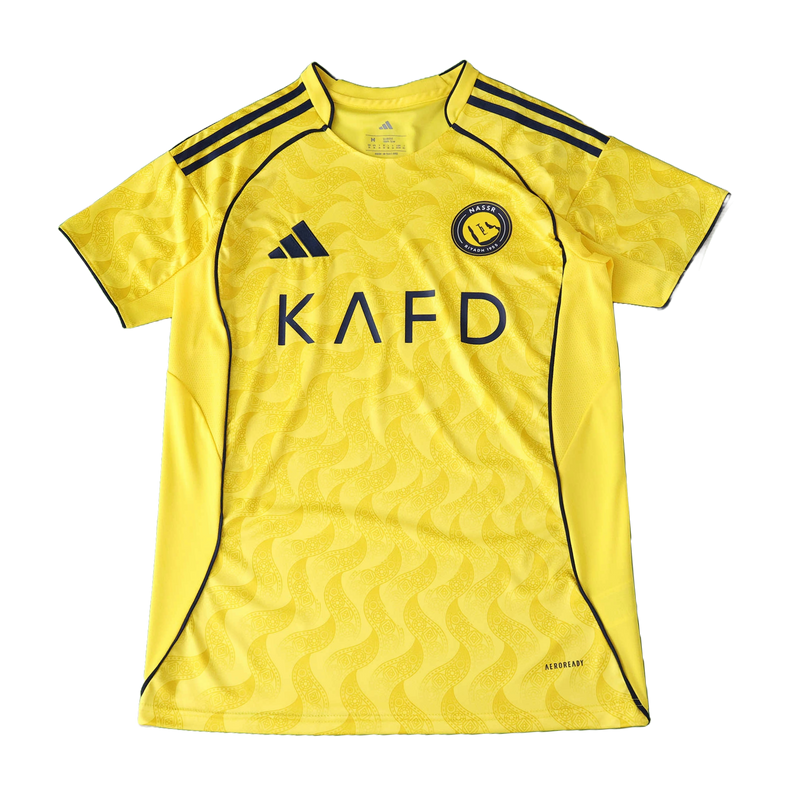Al-Nassr Home Shirt 25/26 - Men's Fan Yellow