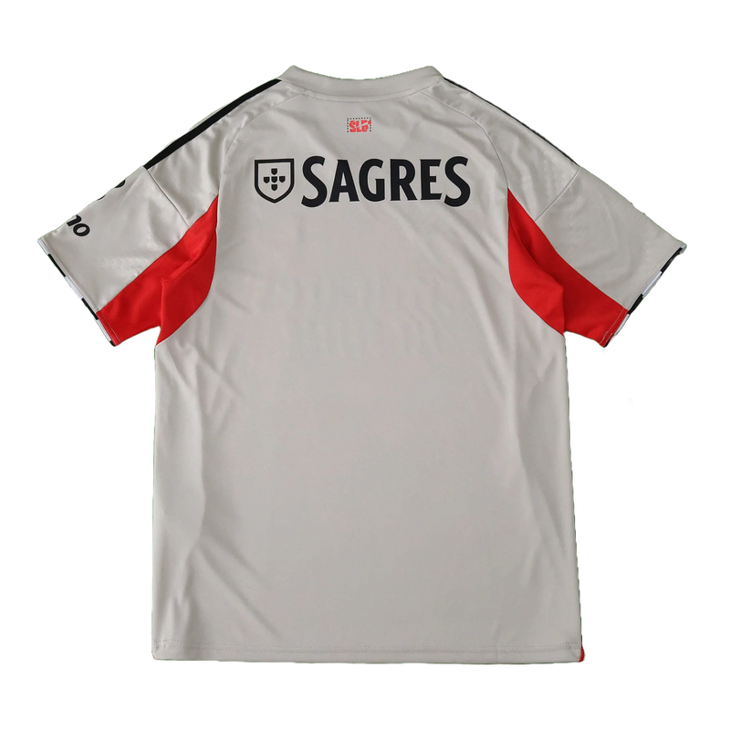 Benfica Away Shirt 25/26 - Men's White Fan Shirt