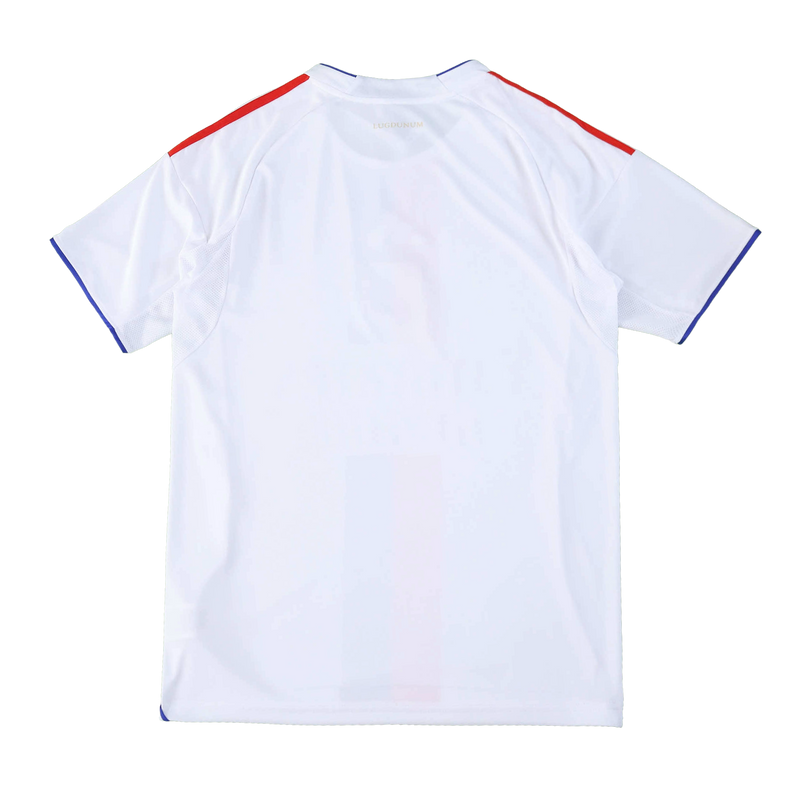 Lyon Home Shirt 25/26 - Men's White Fan Shirt