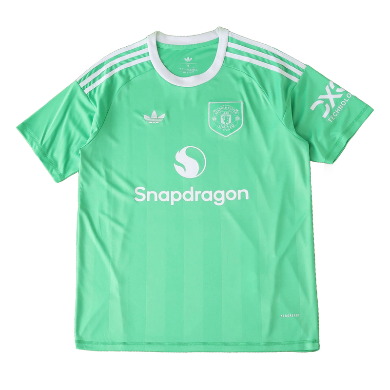 Manchester United Goalkeeper Shirt 3 25/26 - Men's Green Fan Shirt