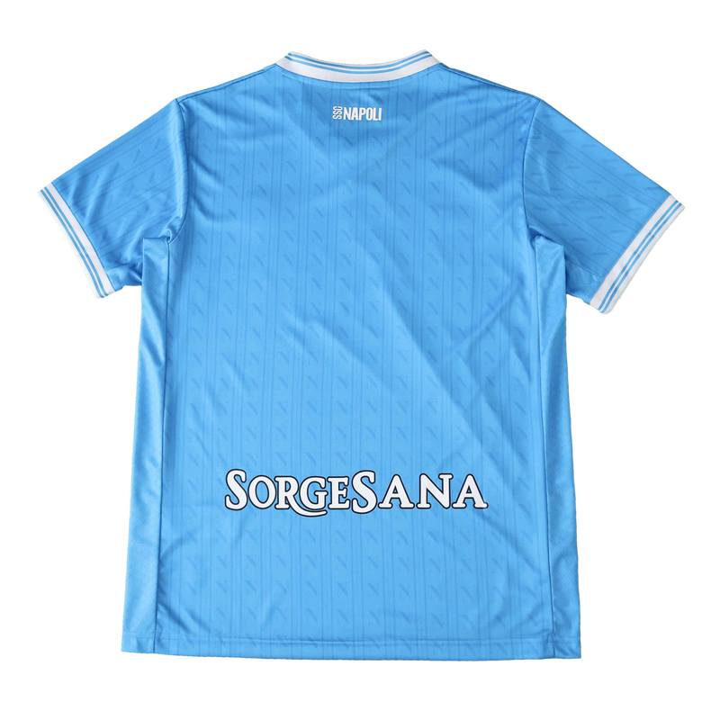 Napoli Home Shirt 25/26 - Men's Fan Blue