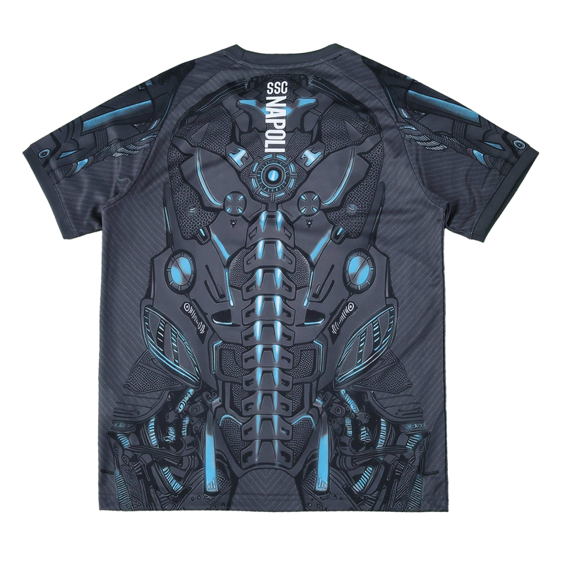 Napoli Training Shirt 25/26 - Men's Black Fan Shirt