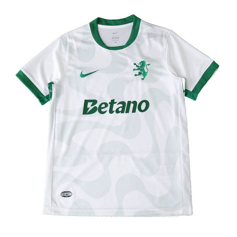 Sporting Away Shirt 25/26 - Men's White Fan Shirt