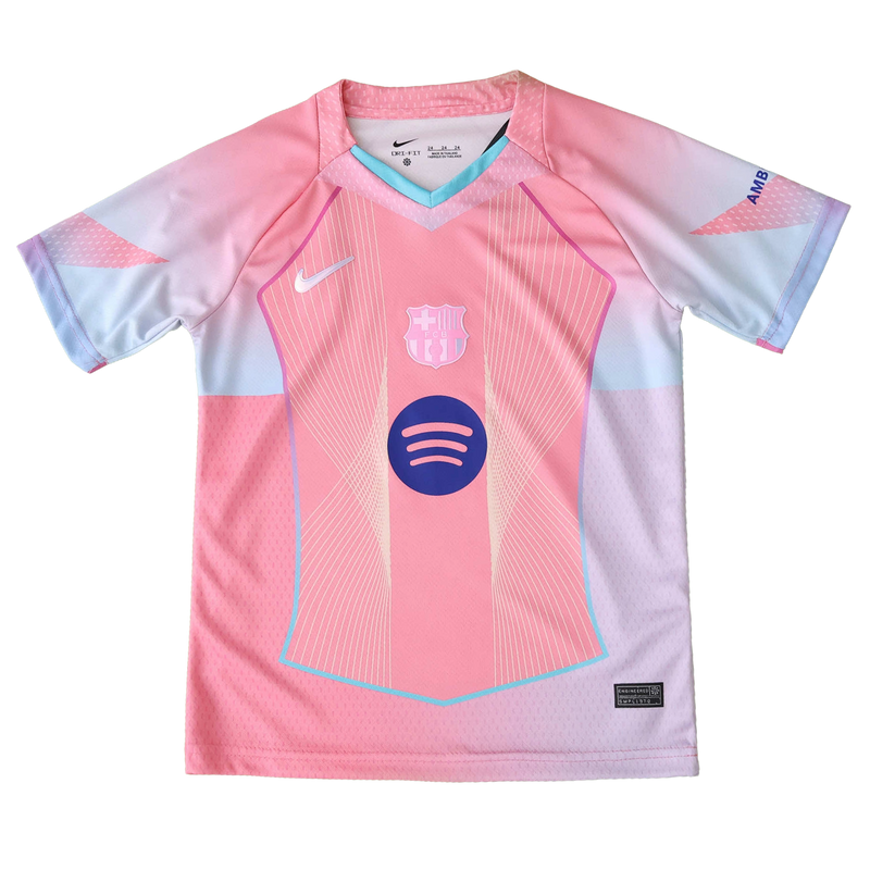 Barcelona Special Edition 25/26 Fan Shirt - Men's Pink Reflective