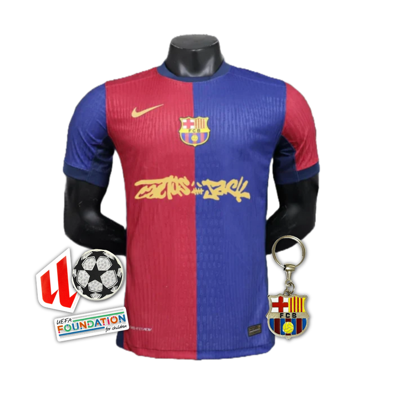 Barcelona TRAVIS SCOTT Home 24/25 Shirt - Men's Player