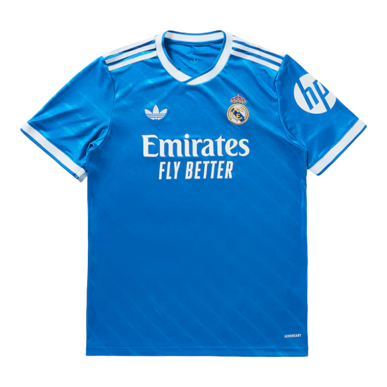 Real Madrid Third Away Shirt 25/26 - Men's Fan Blue