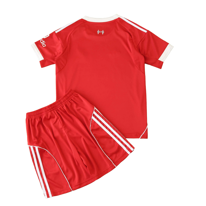 Liverpool Home Shirt 25/26 - Kids Fan Shirt Red