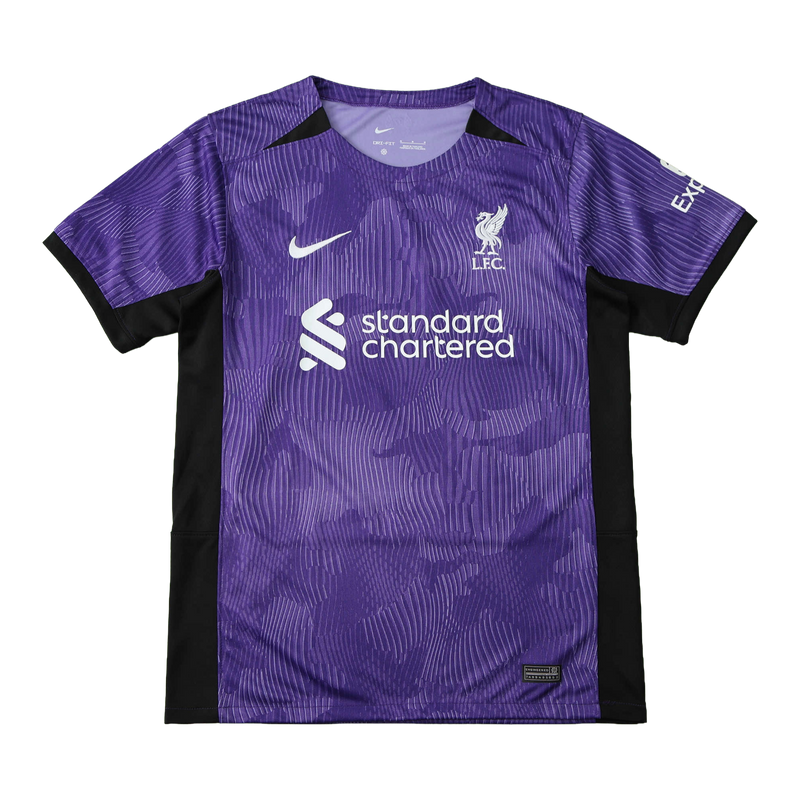 Liverpool 23/24 Third Shirt - Men's Purple Fan Shirt
